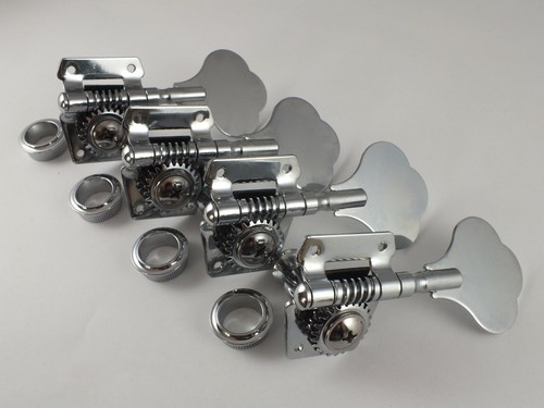 Chrome bass guitar machine - bass,