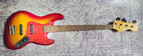 Fender jazz bass photoflame - fender,